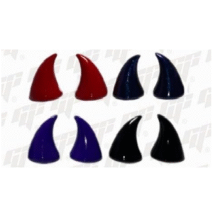 cachos pequeños casco moto