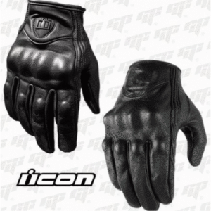 Guantes ICON cuero caña corta
