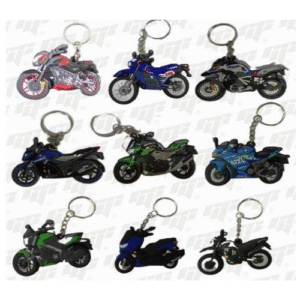 Llavero de moto goma 3D por modelo