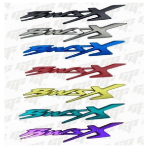 Emblema BWSX para moto