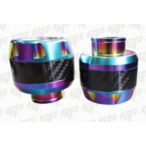 Sliders pesados para moto de fibra tornasol